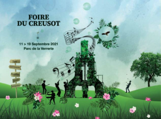 Affiche FOIRE LE CREUSOT 2021