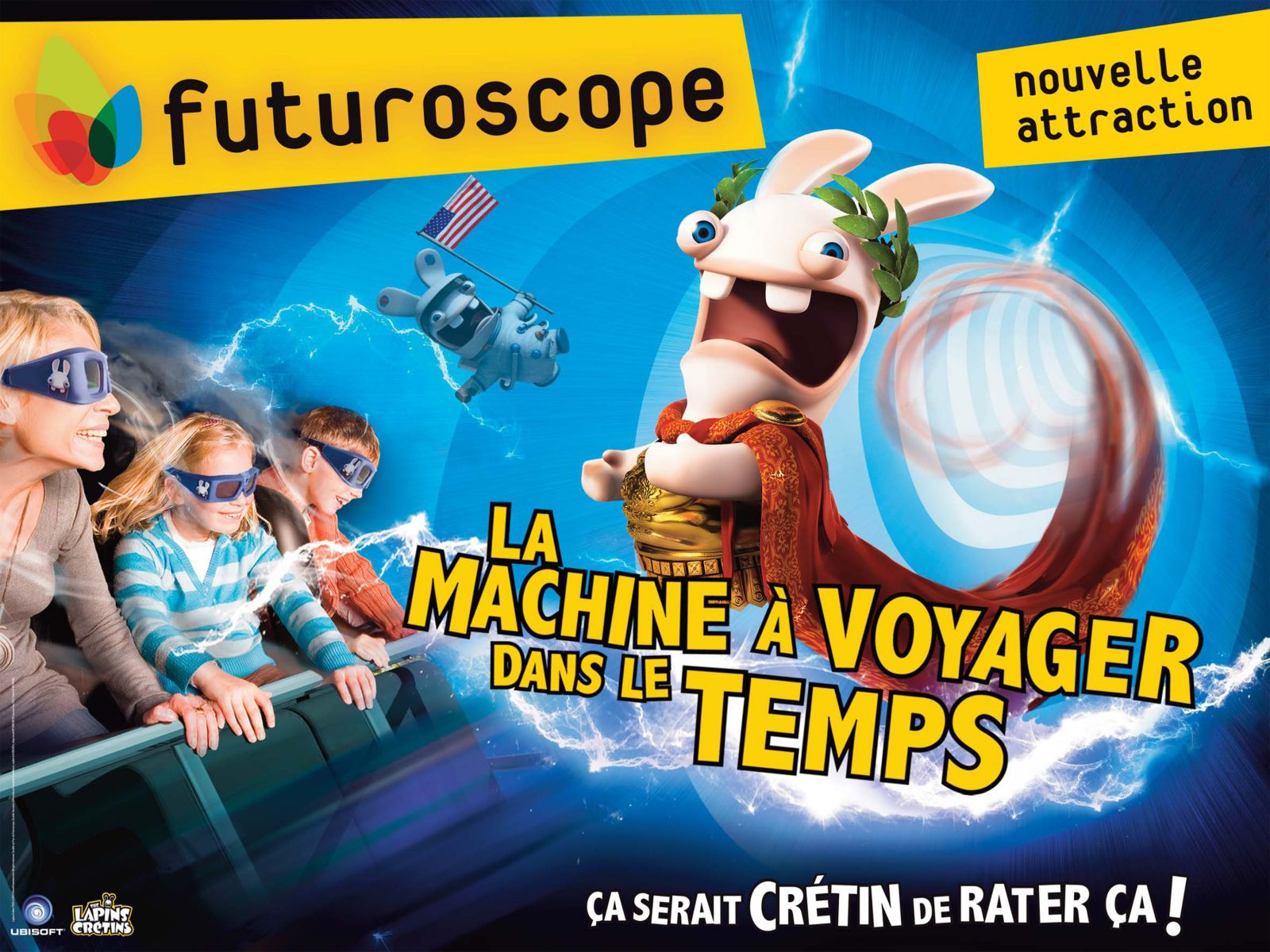 futuroscope lapins malins