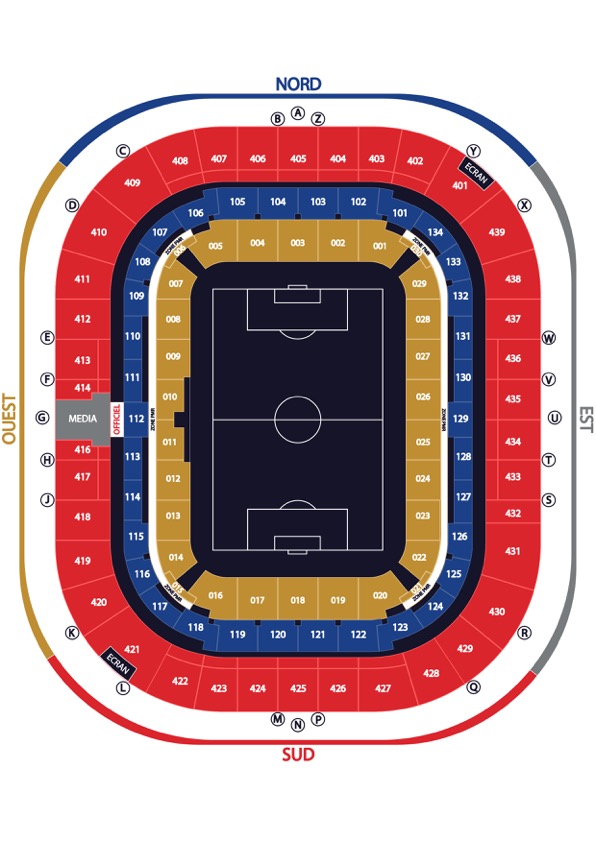 Places Stadium lyon