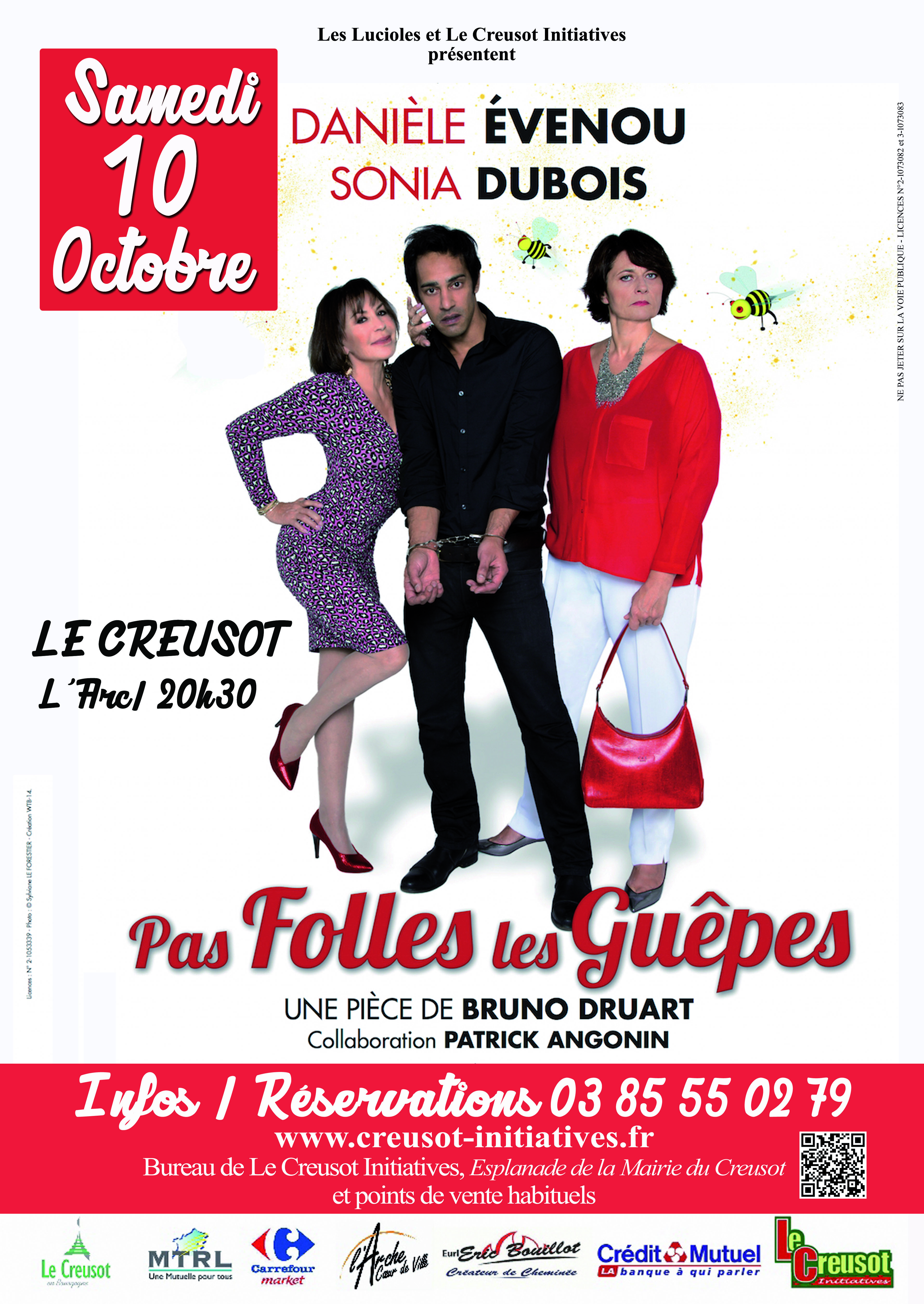 Théâtre : Pas folles Les guêpes