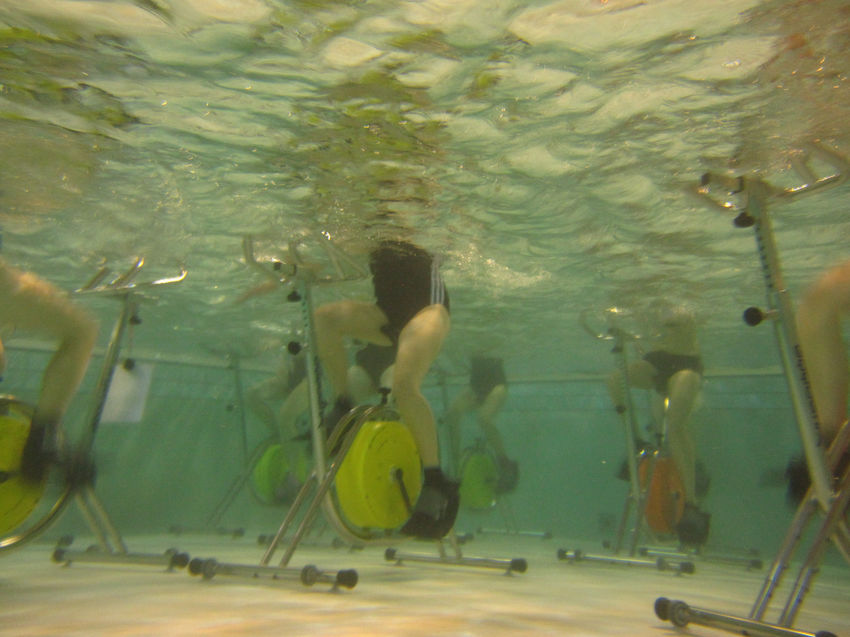 piscine autun aqua bike