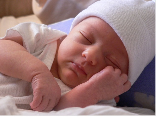 bébé dort
