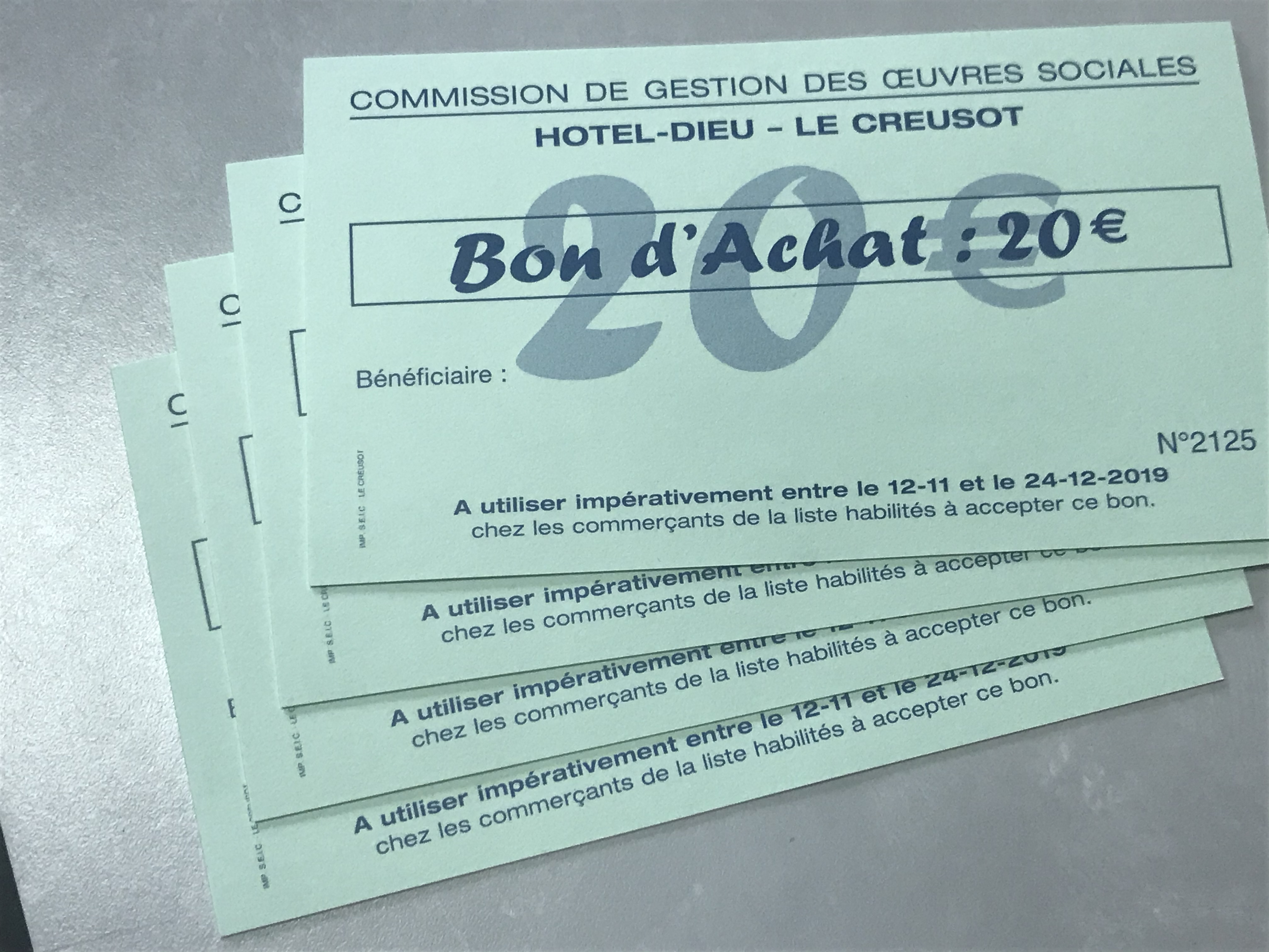 bon achat 2019