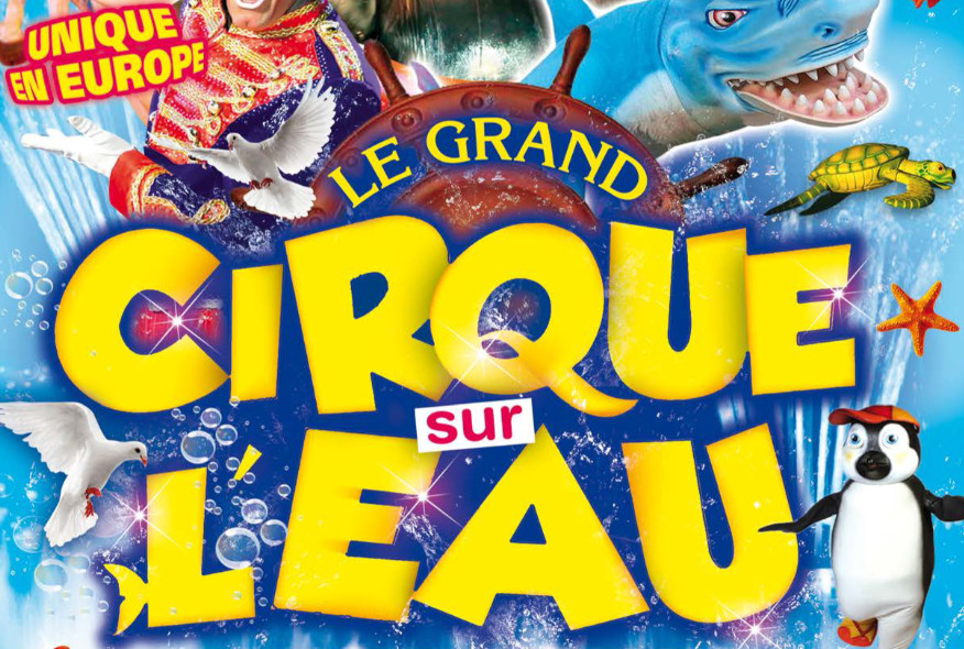 affiche cirque sur l'eau